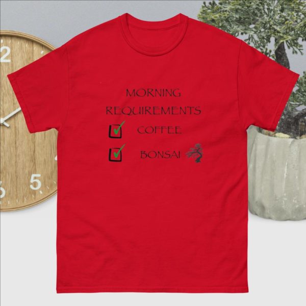 Morning Requirements Light - Men's heavyweight tee - Image 2