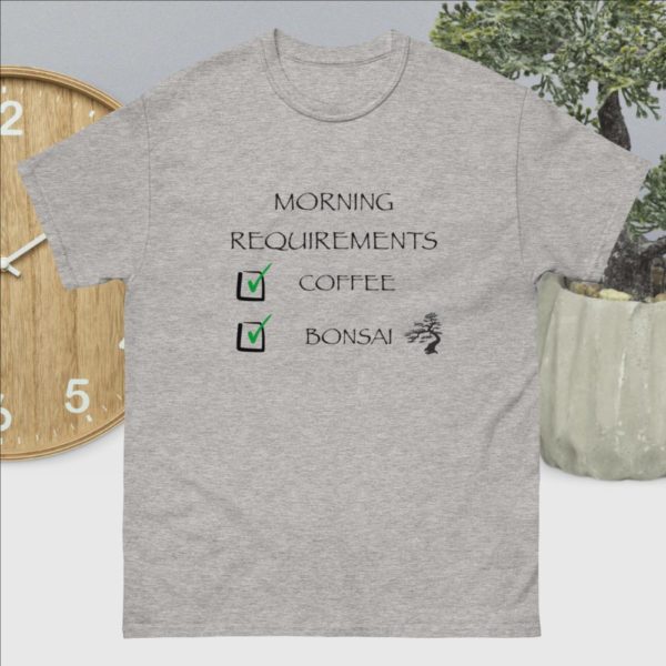 Morning Requirements Light - Men's heavyweight tee - Image 3